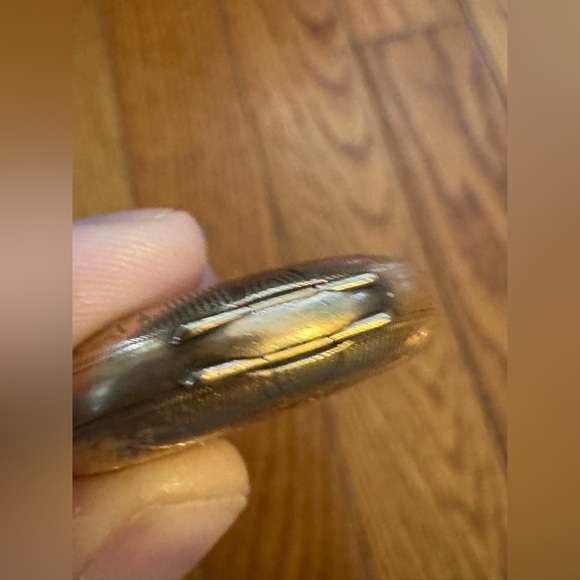 Antique Gold Elgin Pocket Watch Pendant - Picture 2 of 8